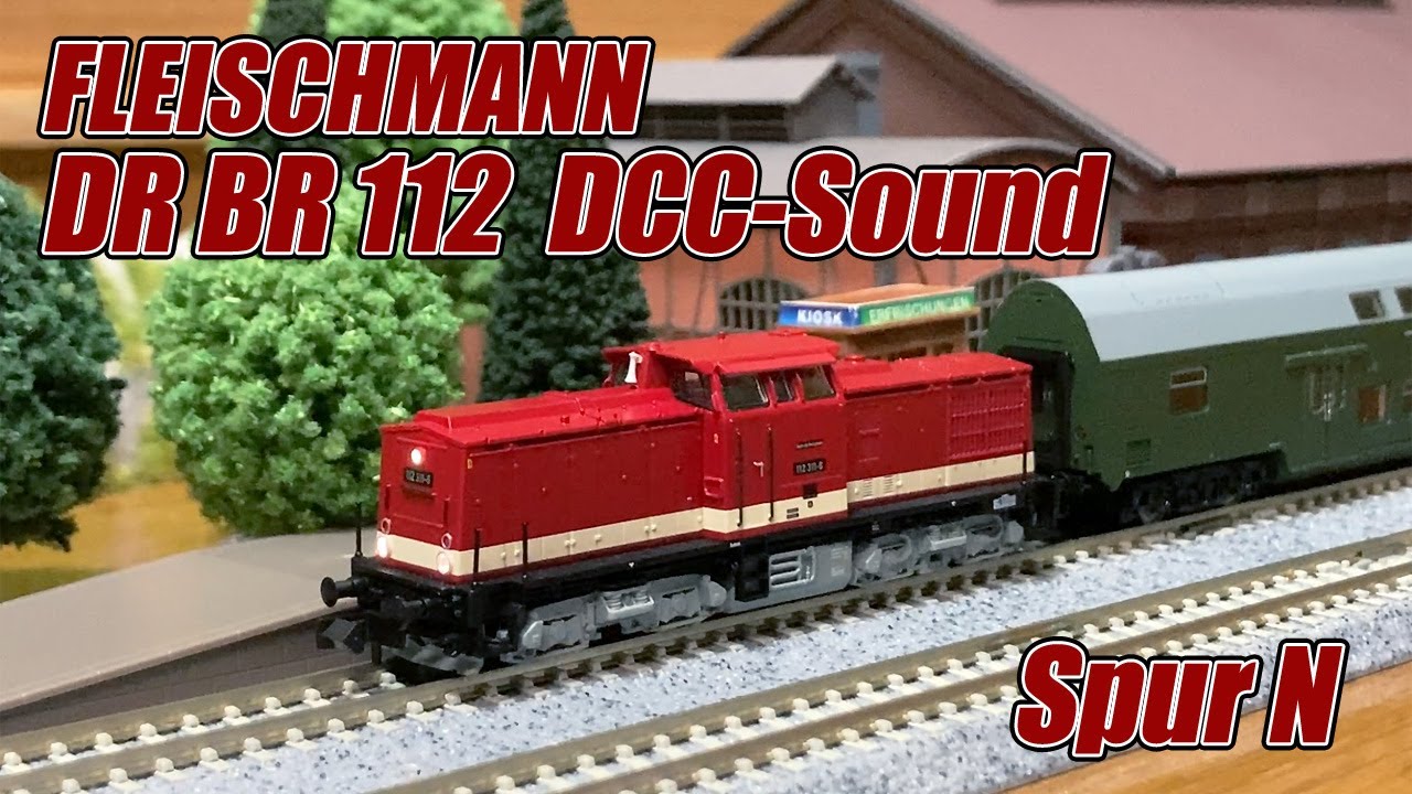 FLEISCHMANN 7370006 DR BR 112 (ex.V100) DCC-Sound Spur N/N gauge /Nゲージ