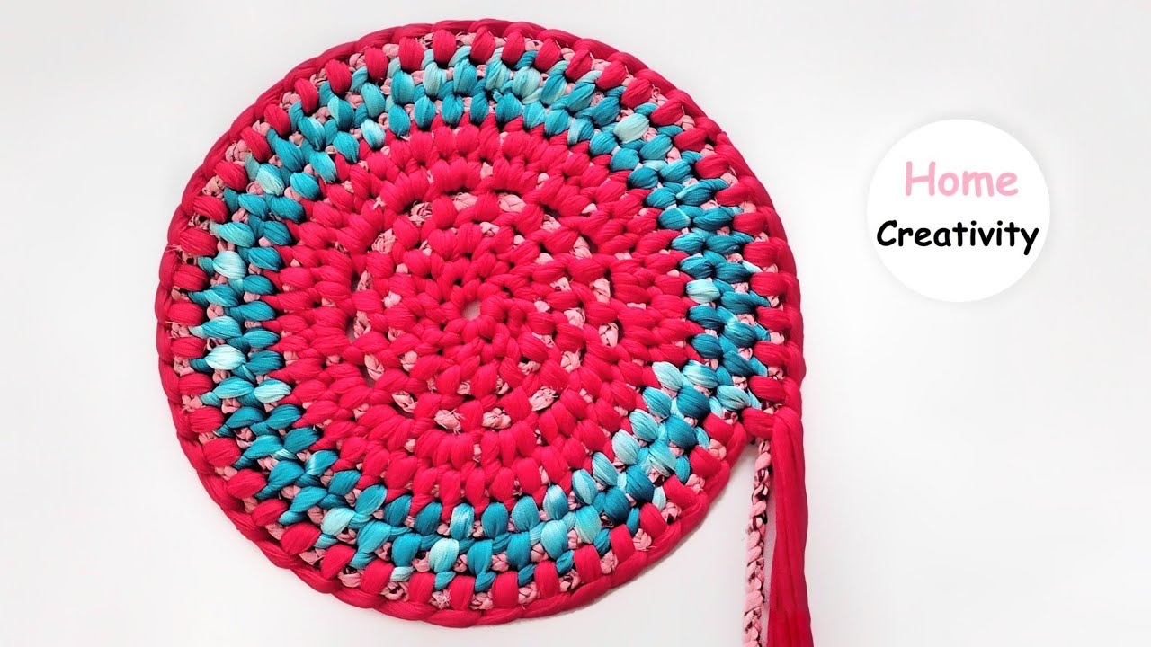 How to make doormat, पायदान बनाने का आसान तरीका, Diy ideas, Home Creativity 🌼