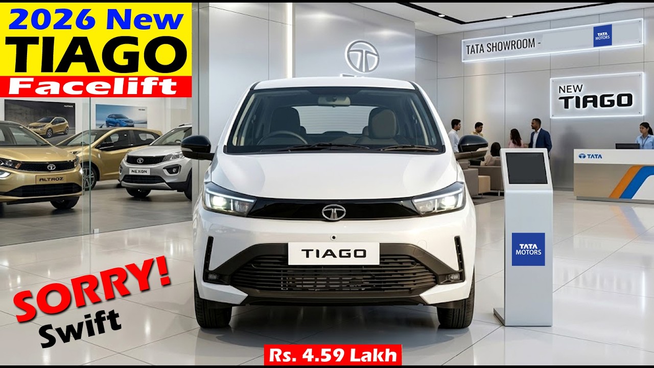 2026 Tata Tiago Facelift - Price, Launch Date & All Features