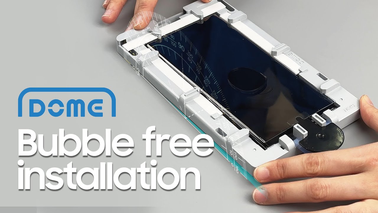 Galaxy S23 Series Dome Glass Installation (RUBBER TYPE) / BUBBLE FREE