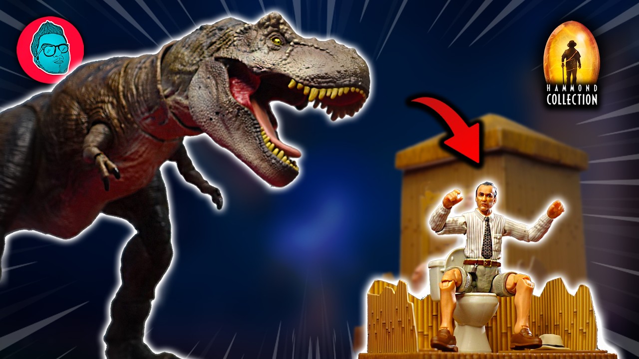 🟡 Review T-REX & Donald GENNARO Hammond Collection 🦖 Outhouse Set SDCC 🔴 SIMPLEMENTE INCREÍBLE!
