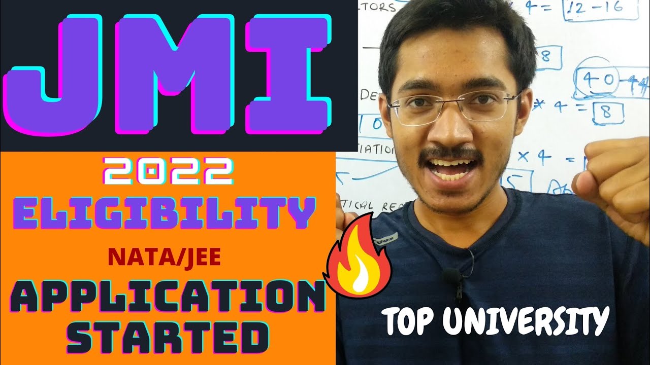 Jamia Millia Islamia 2022 Application Forms Started 🔥| Eligibility | B.Arch | sachin prajapat