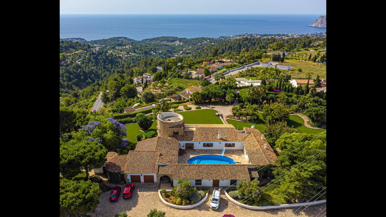 Wonderful Sea View Finca for sale on the Costa Blanca - JUST REDUCED