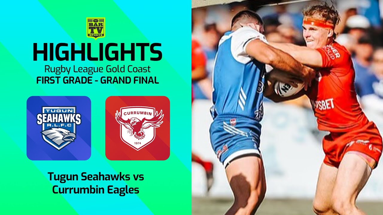 2024 Gold Coast Rugby League Grand Final Highlights - Tugun Seahawks v Currumbin Eagles