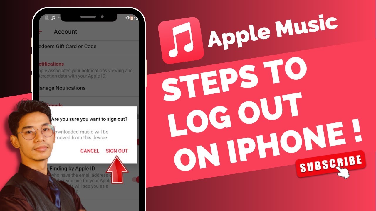 How to Log Out of Apple Music on iPhone !