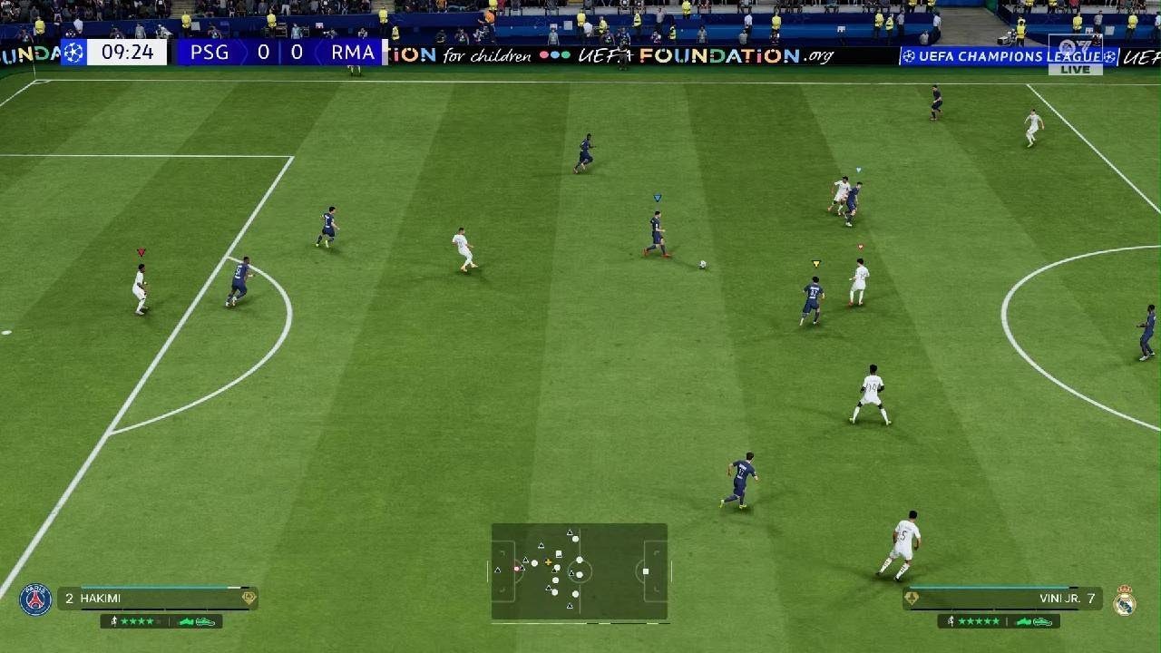 4K REAL MADRİD VS PSG