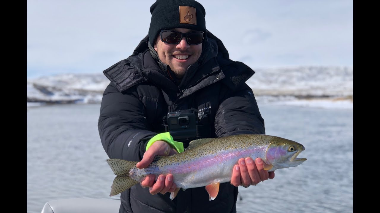 Fly Fishing Gray Reef, Wyoming with Cowboy Drifters - WINTER WEATHER ADVISORY