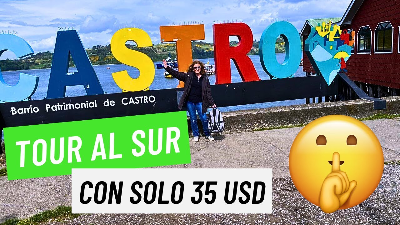 💯 Visita CHILOÉ EN 1 DÍA | Recorrido ECONÓMICO en CHILE