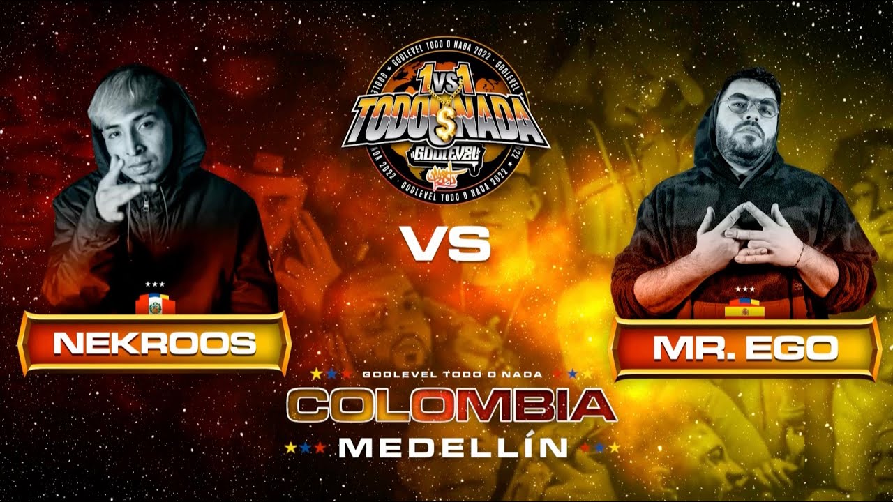 Nekroos vs Mr.Ego - Octavos - God Level Todo o nada Medellín (oficial)