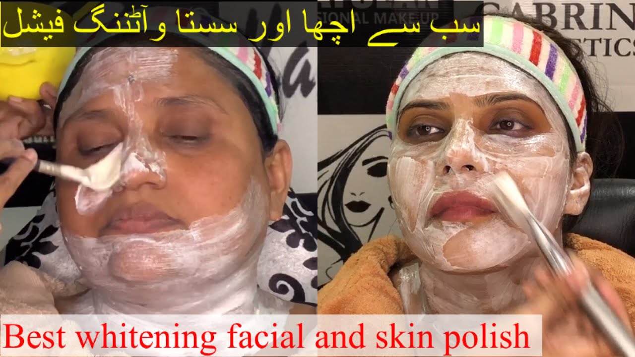 Best affordable skin whitening facial and skin polish in summer for Eid || HD glow whitening facial