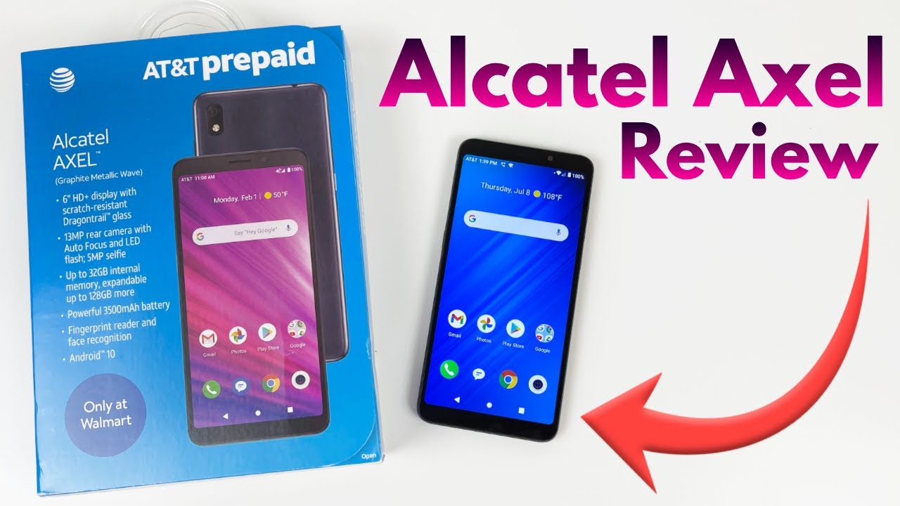 Alcatel Axel - Complete Review! (AT&T Prepaid)