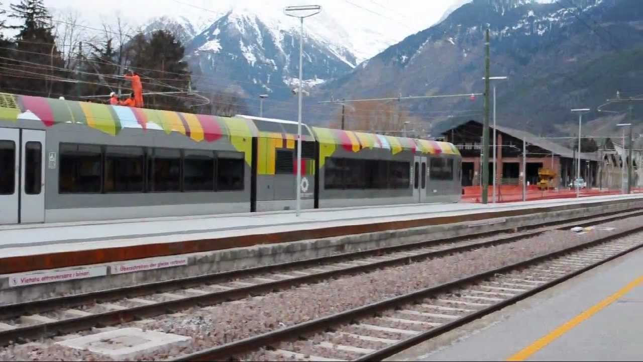 Linea Merano - Malles Venosta Curiosit&agrave; Incroci e Stella (Video in HD)