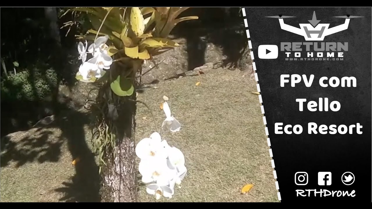 FPV Tello - Eco Resort Villa São Romão.
