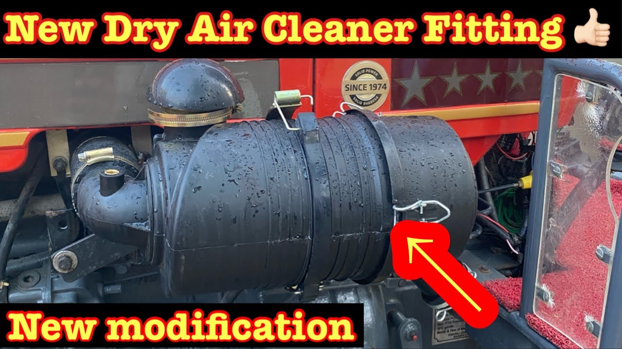 Swaraj 855 da 🔥New Dry Air Cleaner Full Fitting ☑️👍🏻dekho vlog nu ❤️👍🏻