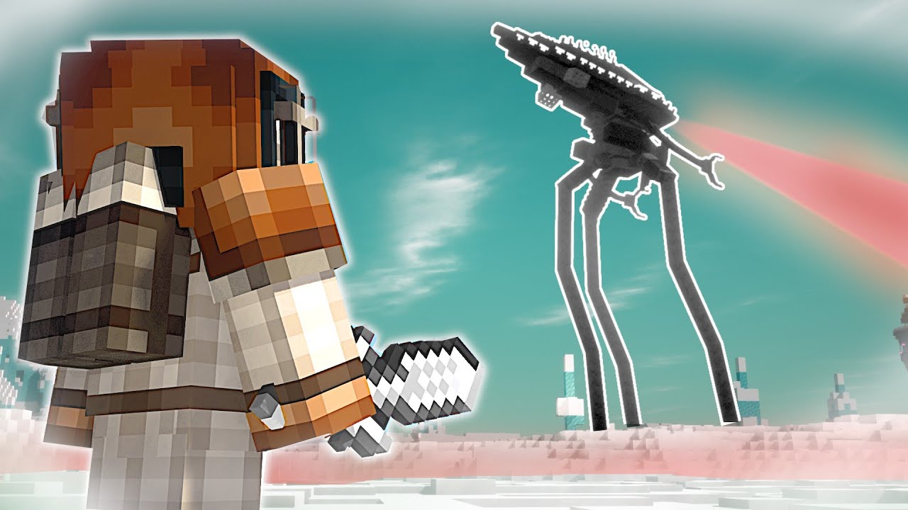 Přežil Jsem Na ZAMRZLÉ MIMOZEMSKÉ PLANETĚ | Minecraft Challenge