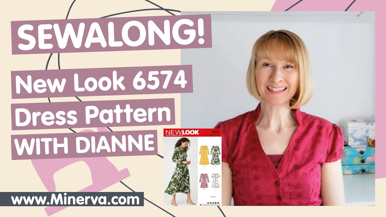 Minerva Sew-Along - New Look 6574 Dress