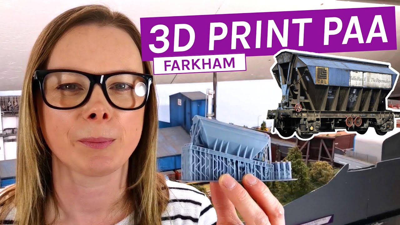 Сборка бункера Tullis Russell PAA | Набор для 3D-печати | Корнуоллские глиняные фургоны | Фаркхэм