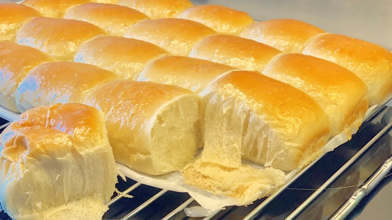 Dinner rolls_bánh mì sữa mềm nhẹ dai cực ngon_Bếp Hoa