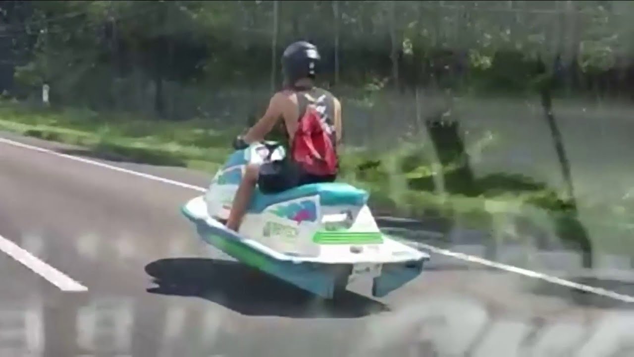 Meet the man behind the 'jet ski' scooter