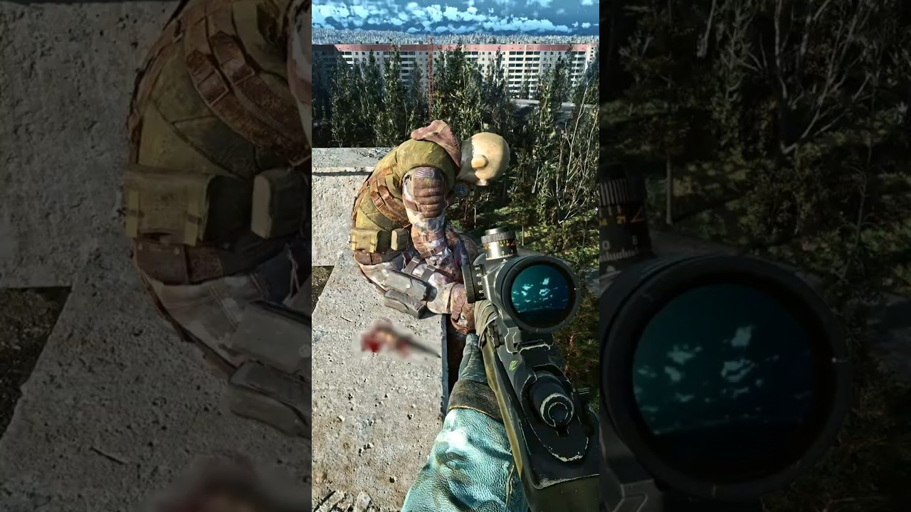 🤯Just exploring... and then you see THIS! #shorts #stalker2 #gaming