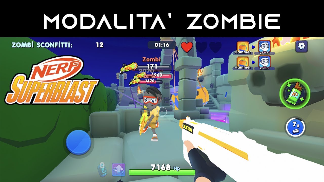 MODALITA' ZOMBIE🧟| Nerf Superblast