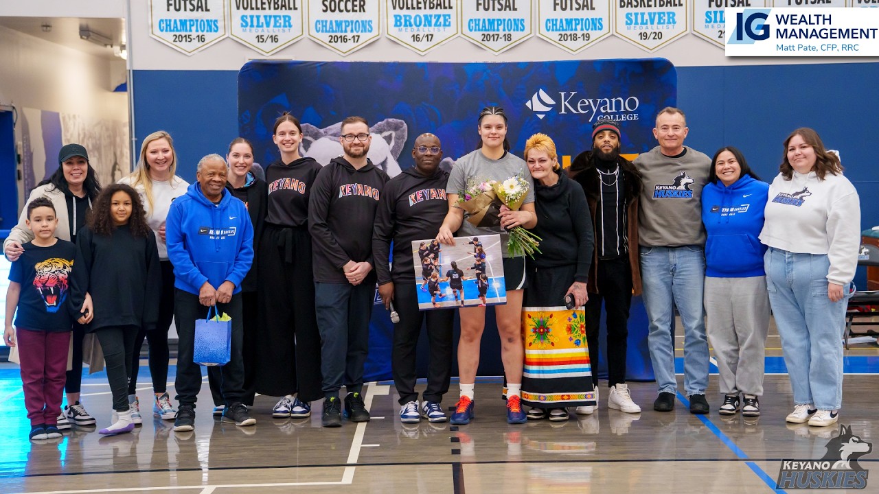 Keyano Huskies Women's Basketball | Senior Day Ceremony | February 21, 2026