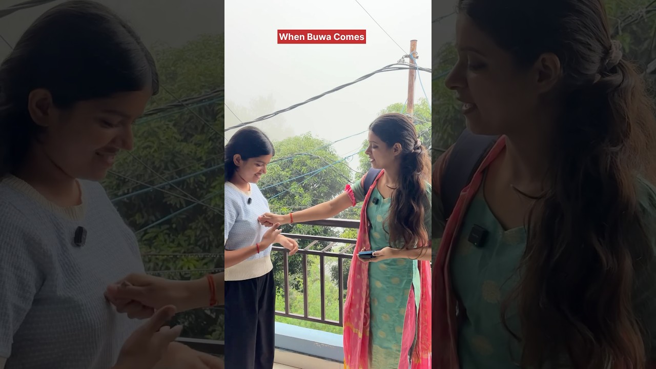 When Buwa comes our home | Laksha Joshi | #shorts