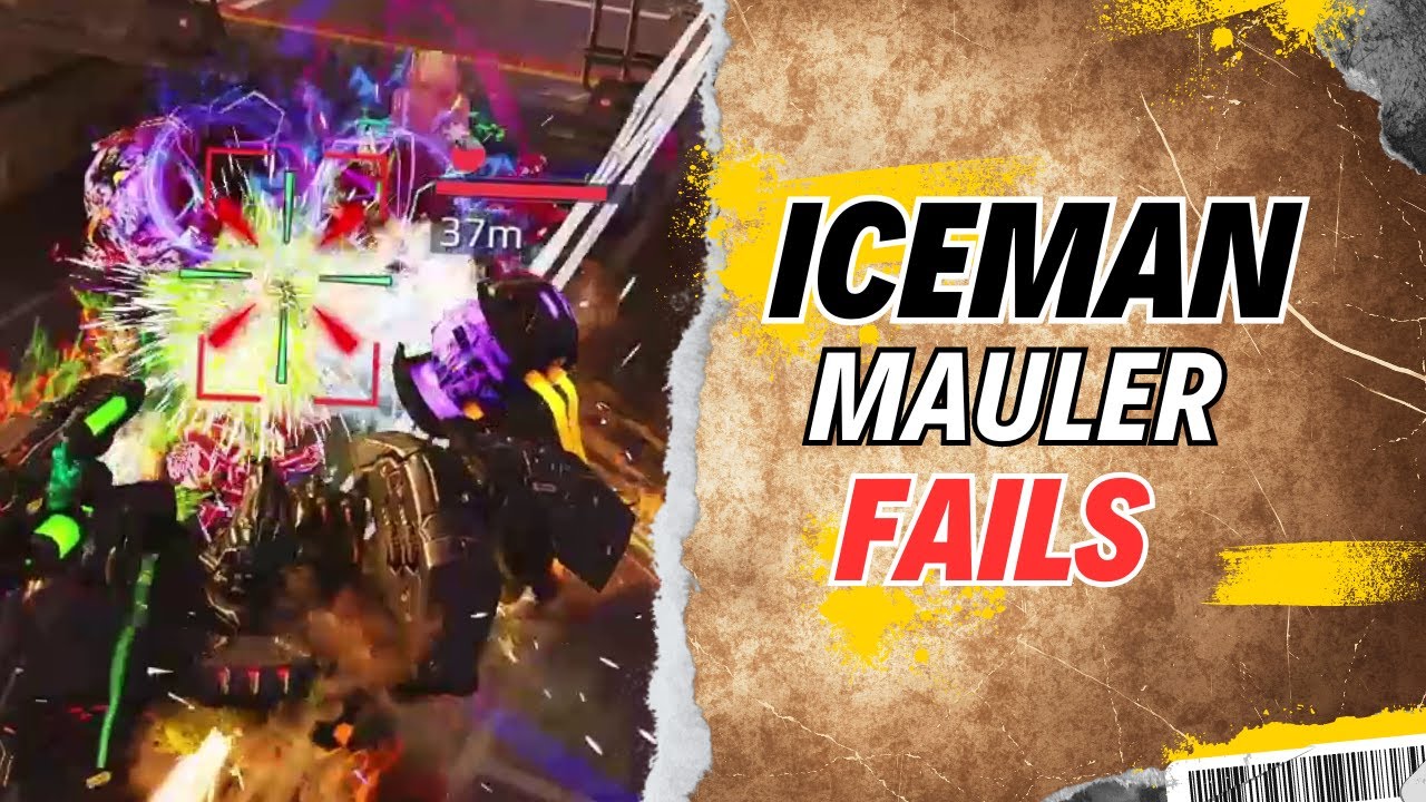 😱 Iceman Mauler Fails : War Robots WR
