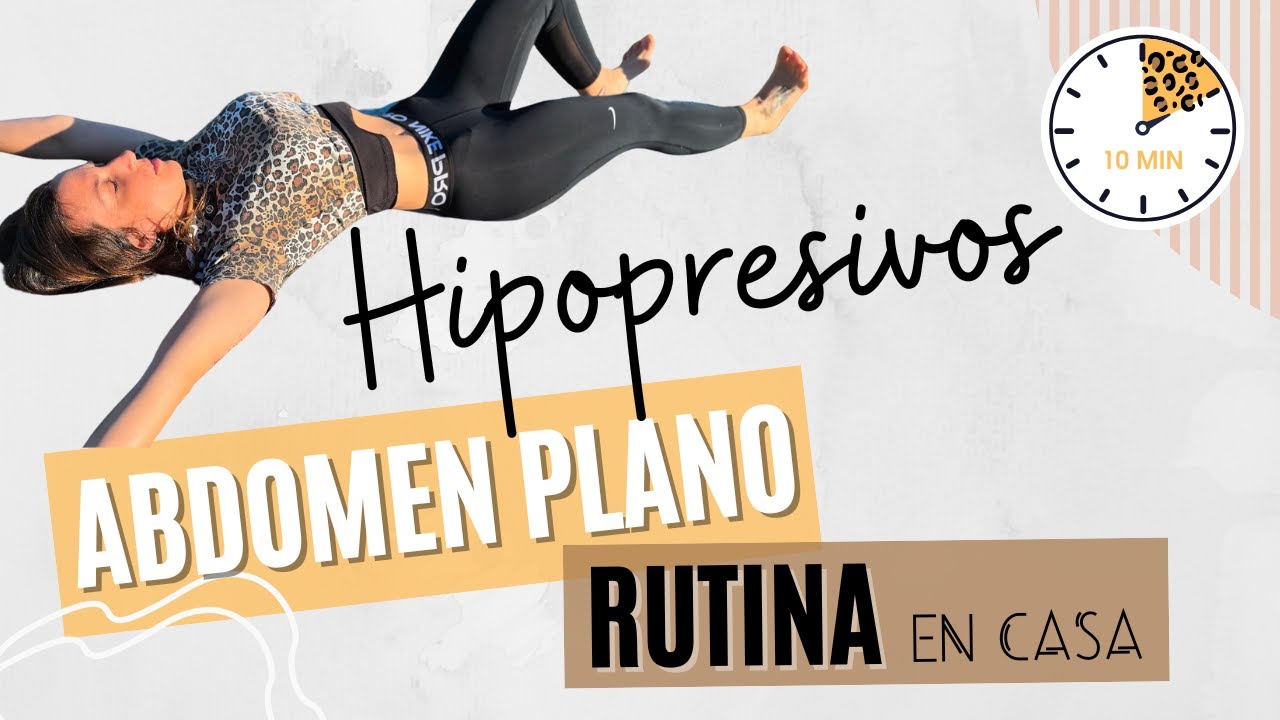 🔥 Abdomen Plano con HIPOPRESIVOS | Sin Impacto y para Todos los Niveles