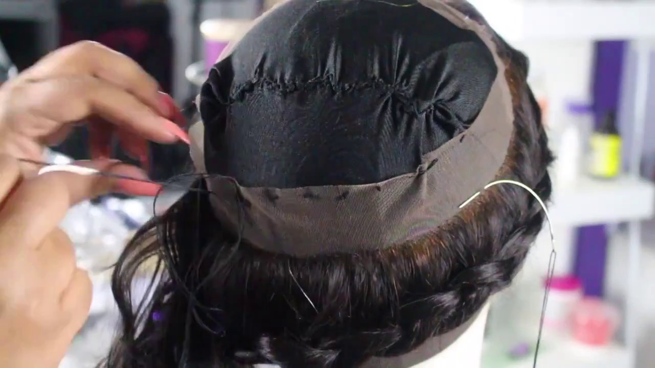 How To Make  A 360 Frontal Wig Using One Bundle|Hot Beauty Hair
