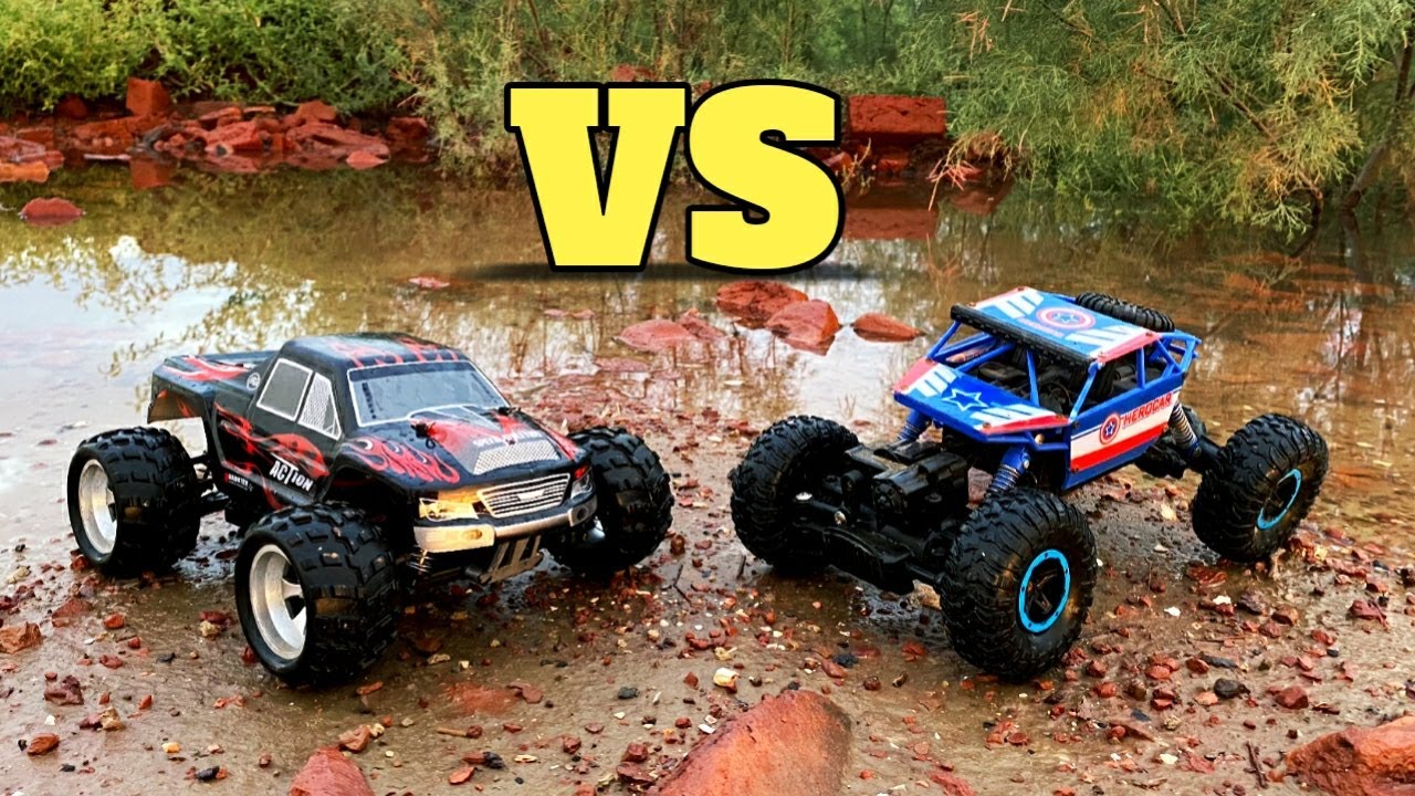 Wltoys a979 vs RC Rock Crawler | Wltoys a979 Water Test | RC Car Off road