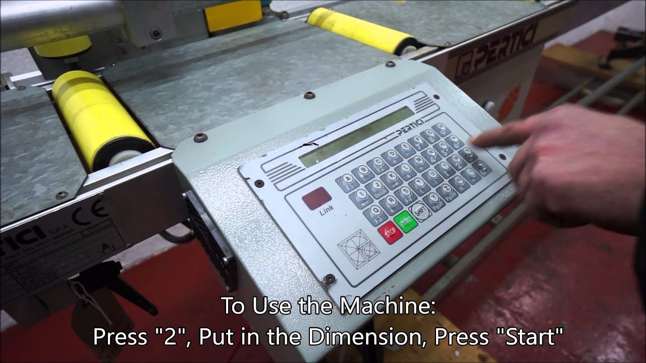 Pertici Visual ES Length Stop - Window Machinery Search