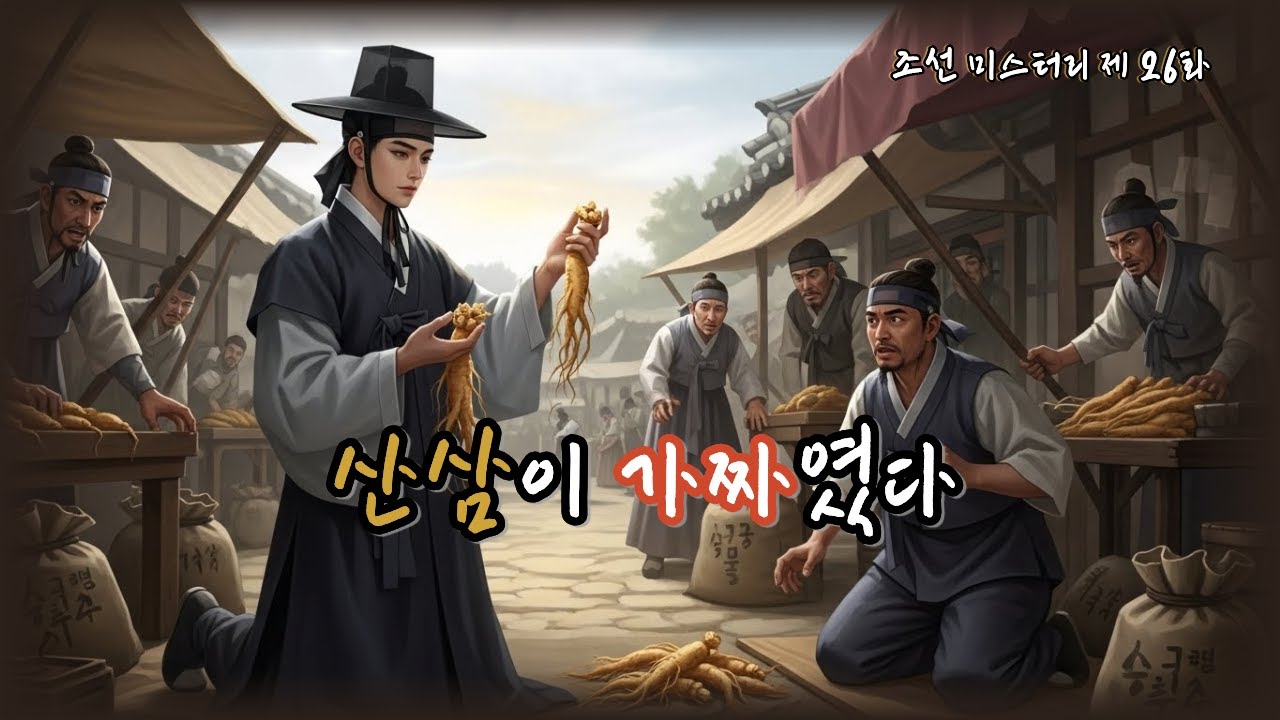 조선의 마을탐정 제26화 l 산삼이라 불린 거짓🌿누가 판을 짰는가 l 옛날이야기탐정단 l 오디오북 l 한국오디오드라마