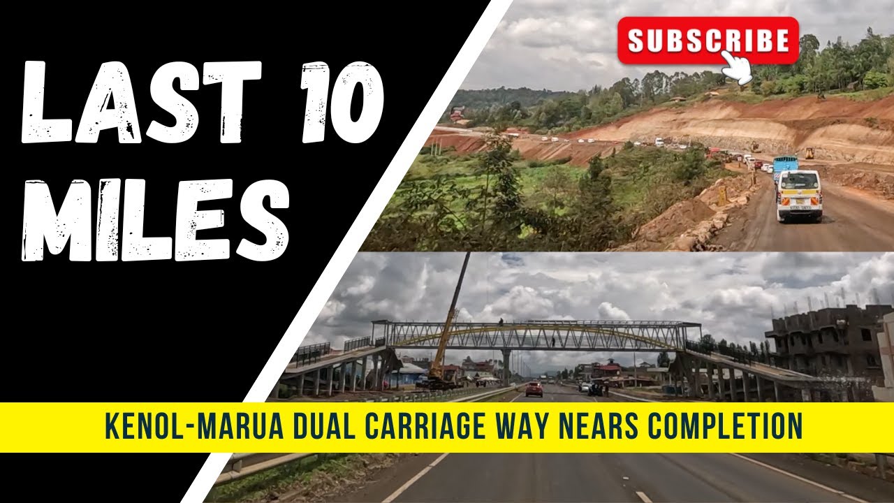 Kenol–Marua Road: Kenya’s Longest Dual Carriageway Nears Completion