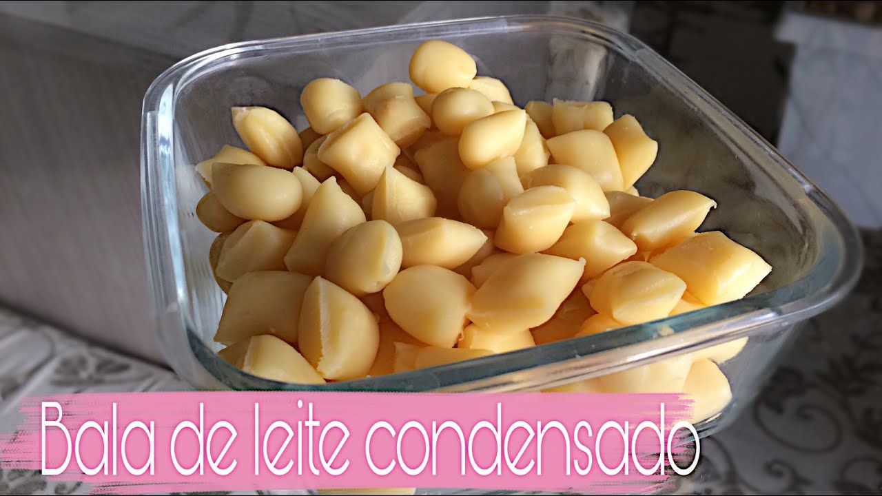 BALA DE LEITE CONDENSADO ,APENAS 3 INGREDIENTES | DAYANA LAYLA
