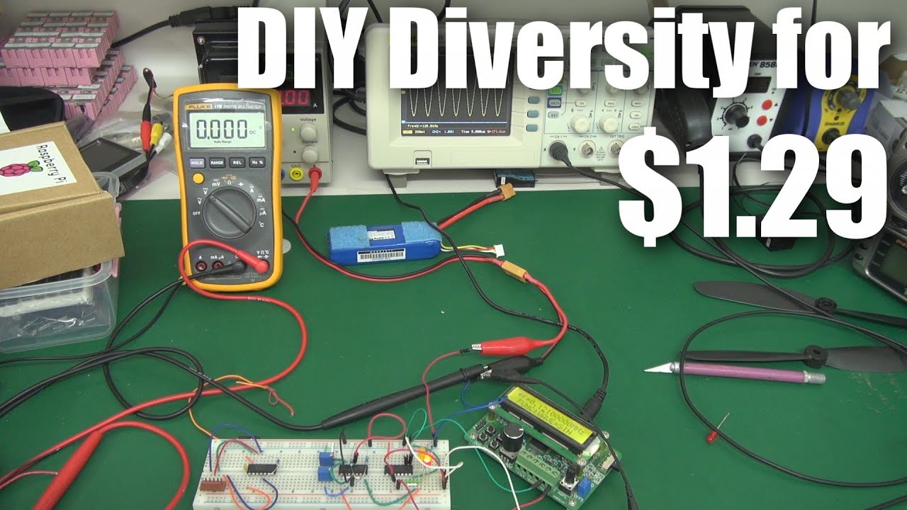 A $1.29 FPV diversity controller (theory & design)