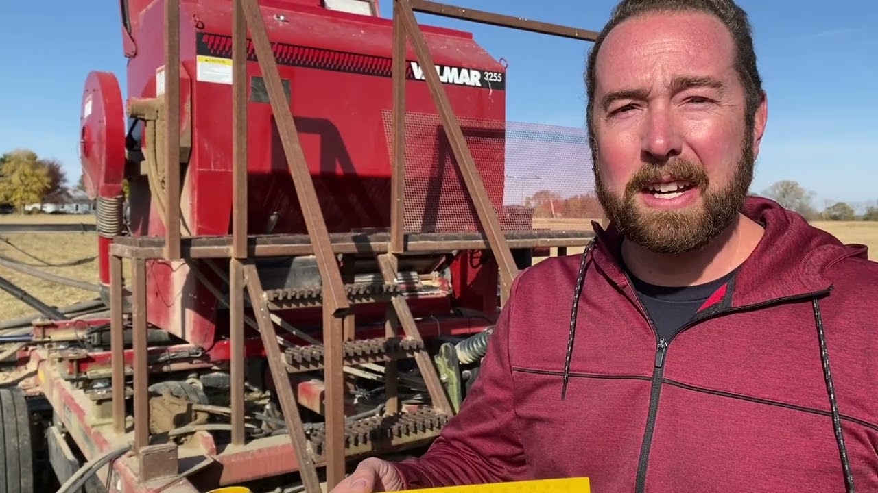 Calibrating Seeder for Multi-Species Cover Crop Mix