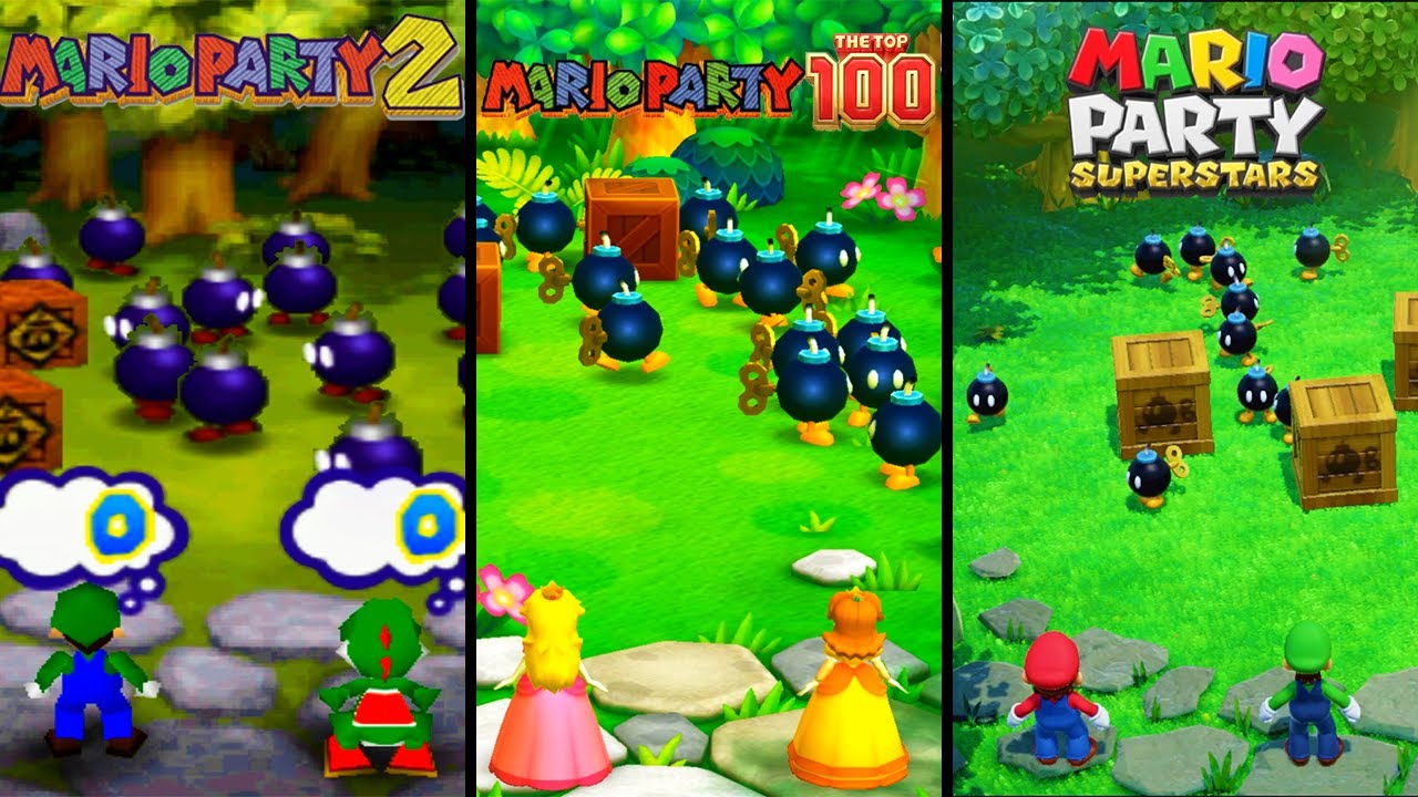 Evolution of Roll Call Minigames in Mario Party (1999-2021)