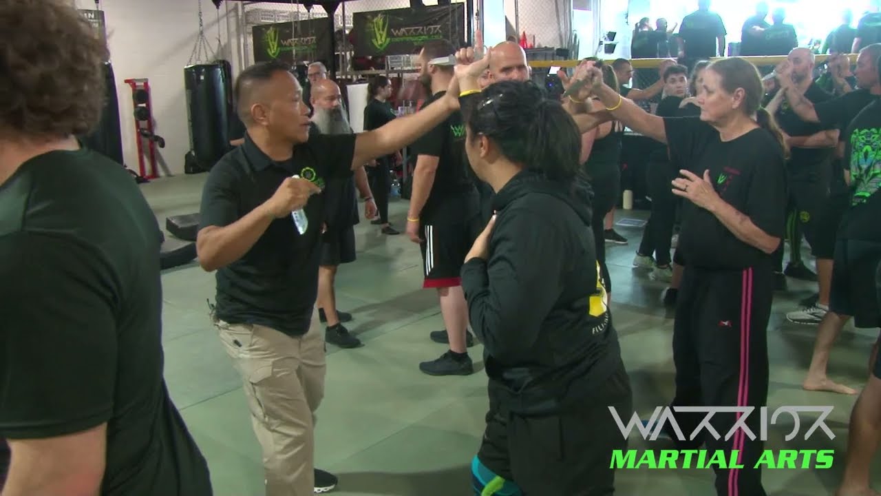 Master Apolo Ladra Warrior Kali Flow Drills Part 2 at Warrior Martial Arts Certification Seminars