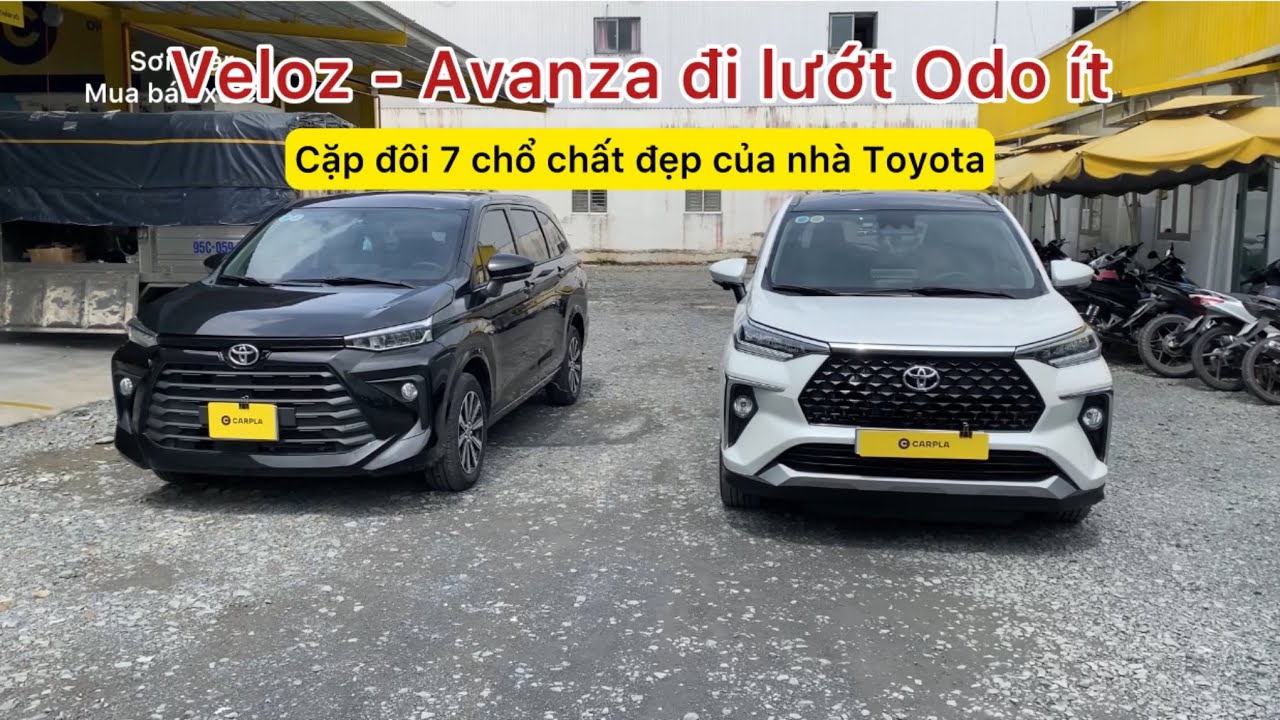 Cặp đôi 7 chổ chất đẹp của nhà Toyota | Veloz - Avanza đi lướt Odo ít