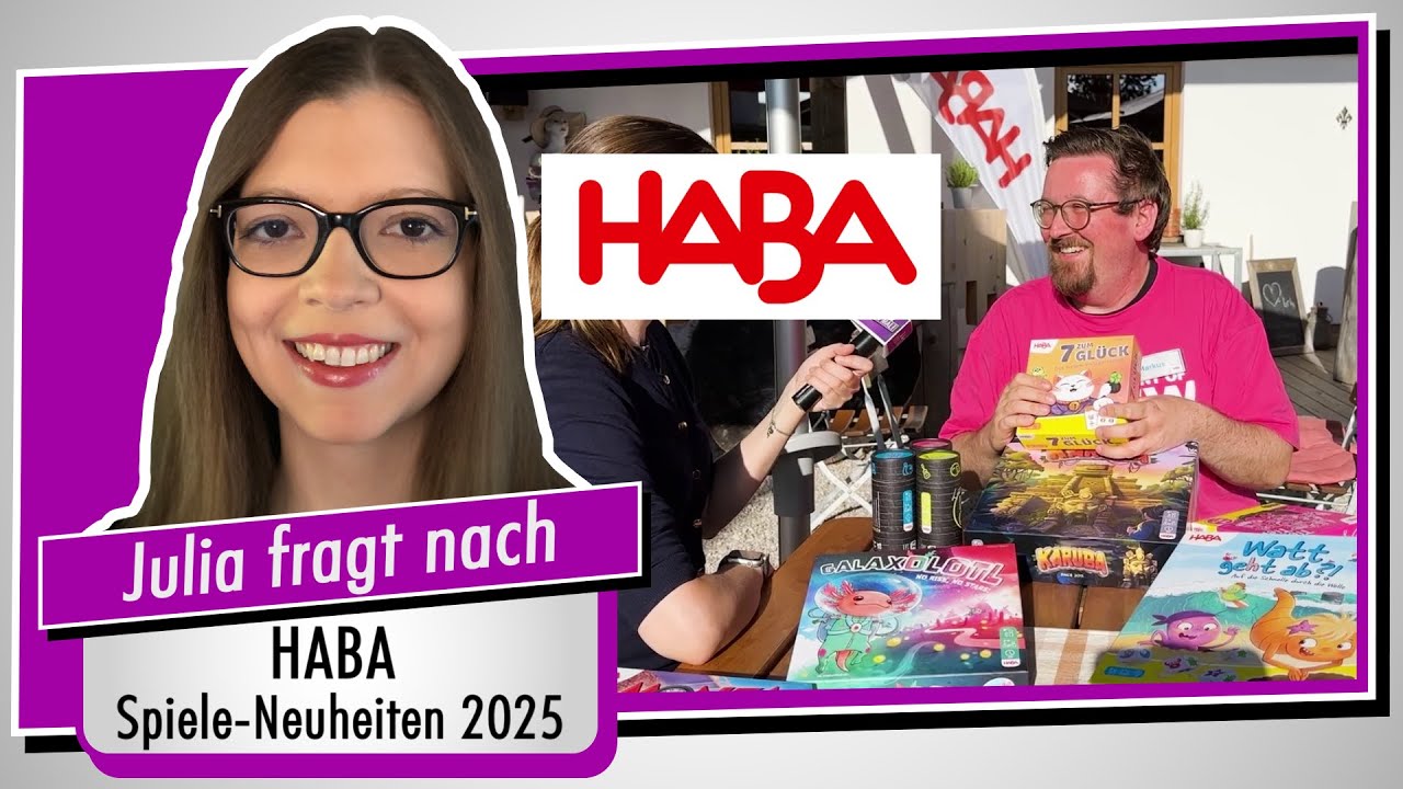 Spieleneuheiten HABA 2025 -  Redakteur Markus Singer im Interview - Spiel doch mal!