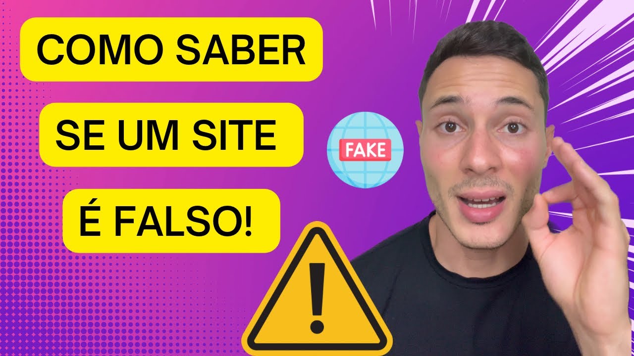 Como saber se um site é falso e evitar de cair em golpes