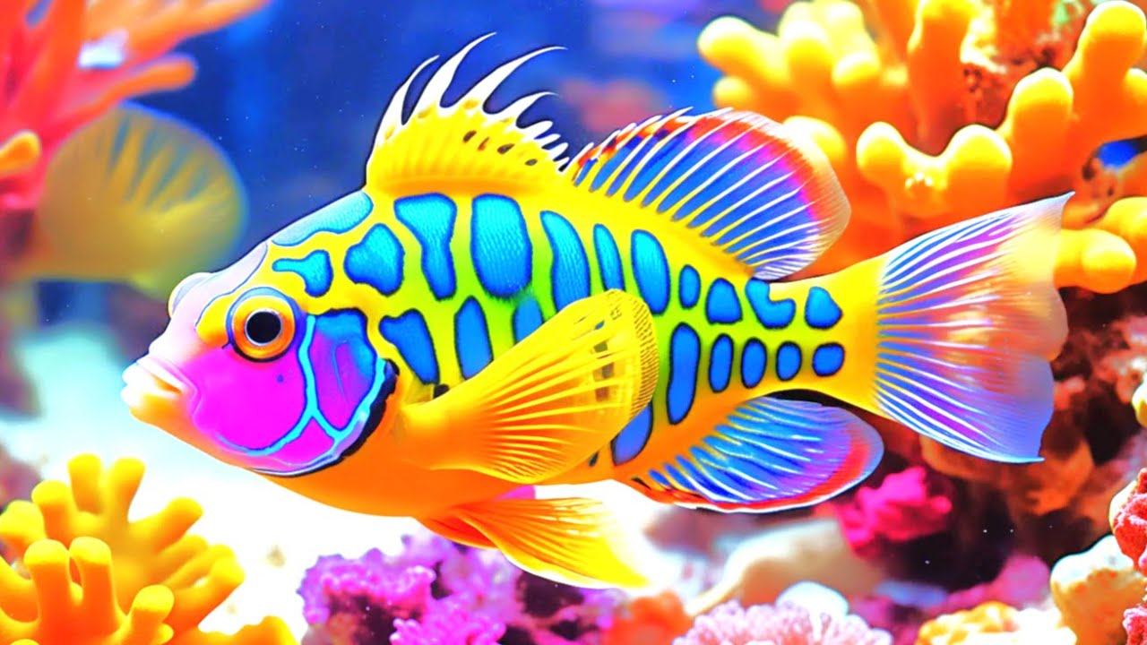 The Best 4K Aquarium - Dive Into The Mesmerizing Underwater Realm, Sea Jellyfish