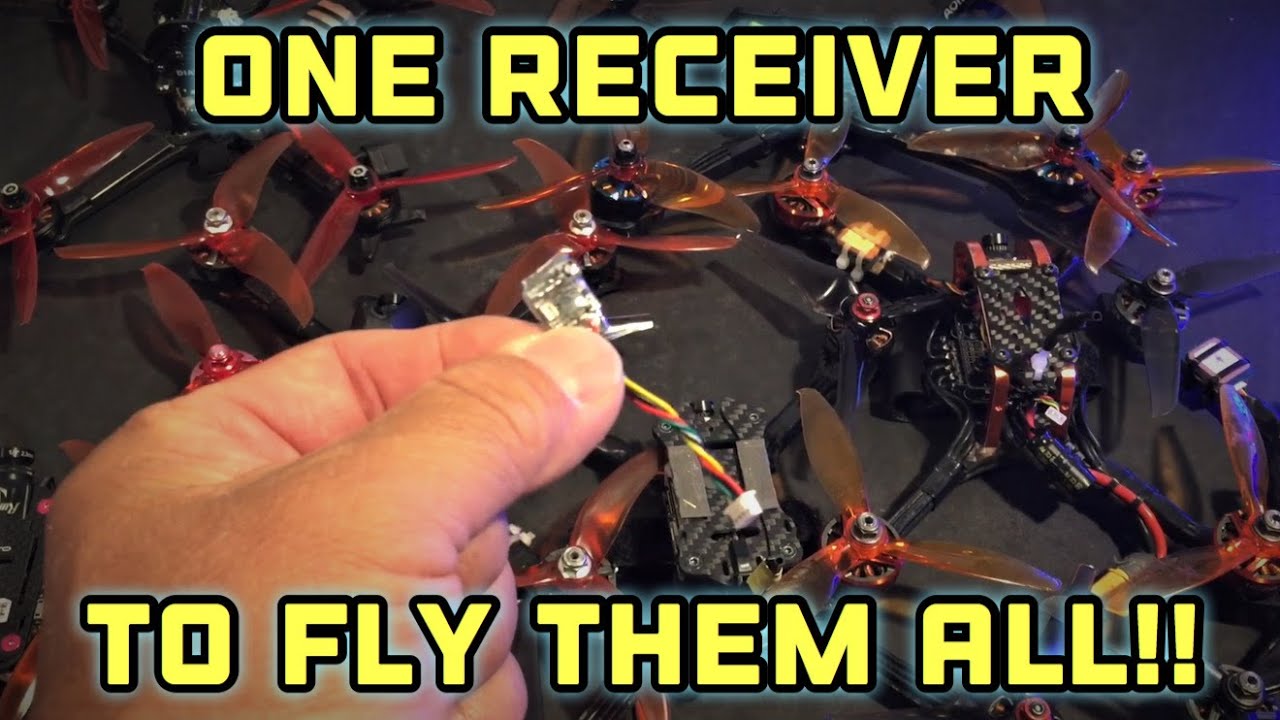Fly them all with just ONE receiver!!