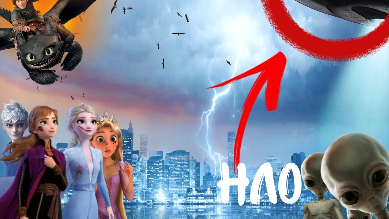 ЭЛЬЗУ ПОХИТИЛИ ПРИШЕЛЬЦЫ. БИТВА С ИНОПЛАНЕТЯНАМИ ЗА ЗЕМЛЮ. NON DISNEY.