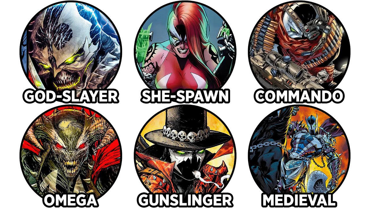Every Single SPAWN Variant Explained
