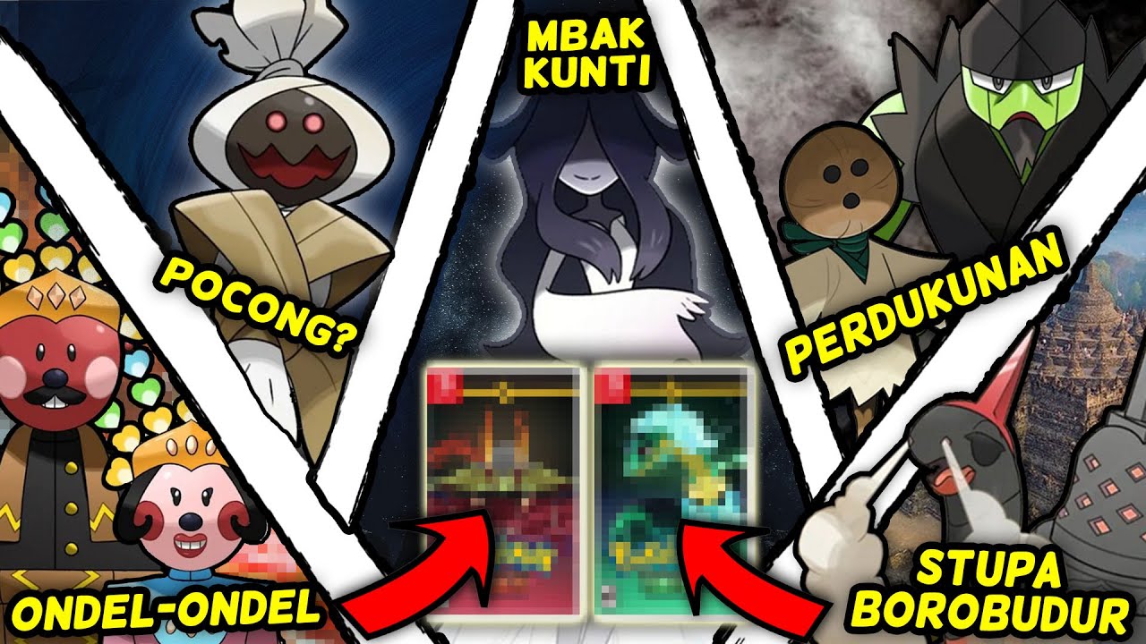 There are SO MANY NEW POKEMON WITH AN INDONESIAN FEATURE IN THIS KING REGION! - Fakemon Review
