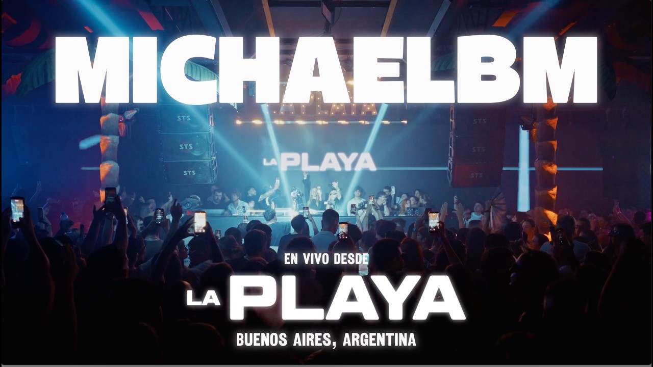MichaelBM Live @ La Playa Buenos Aires, Argentina 2026 [Latin House Set]