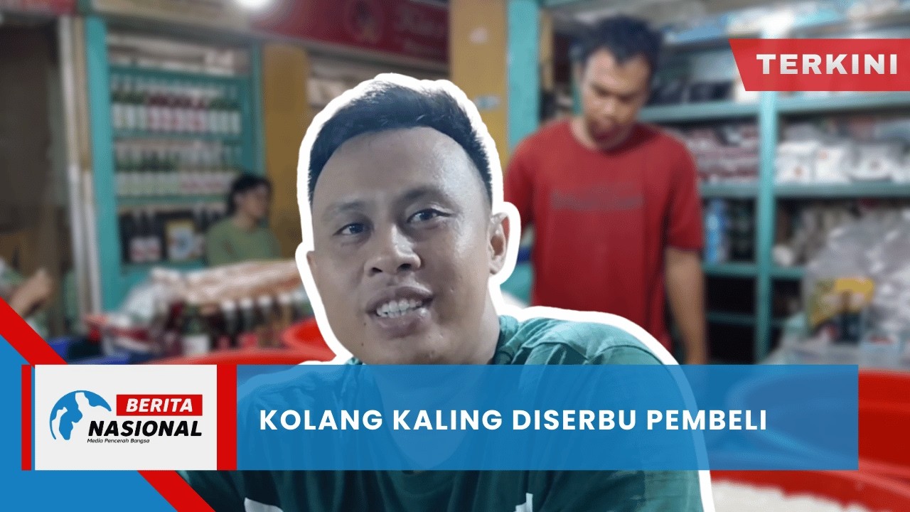 Berita Nasional Terkini | Kolang Kaling Diserbu Pembeli