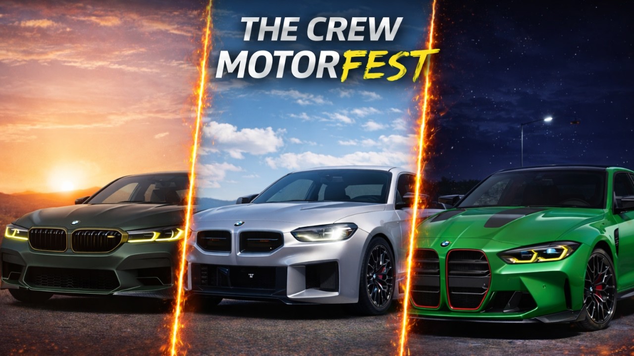 BMW M2 CS vs M3 CS vs M5 CS: Switching Cars Mid-Race!